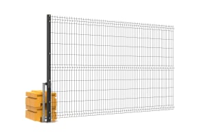 2.0m High RapidShield® V Mesh Intermediate Fencing Kit