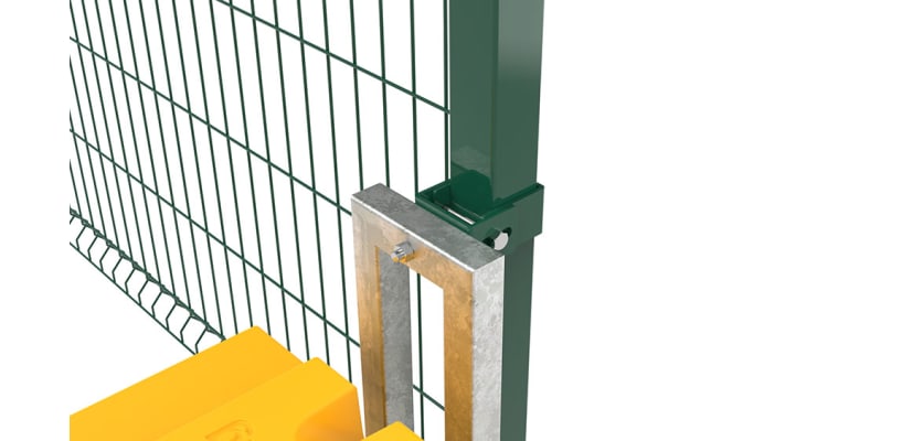 Sturdy 2.4m V Mesh Fencing Kit for Security