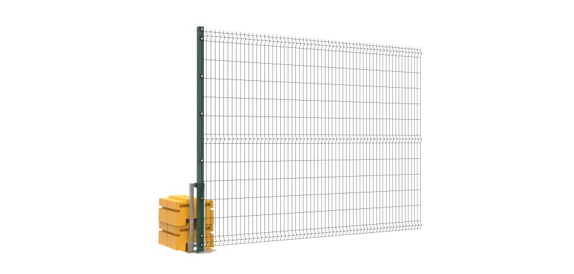 4m High RapidShield® V Mesh Fencing Kit