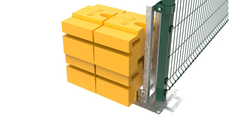High-Quality 2.4m V Mesh Fencing Solution