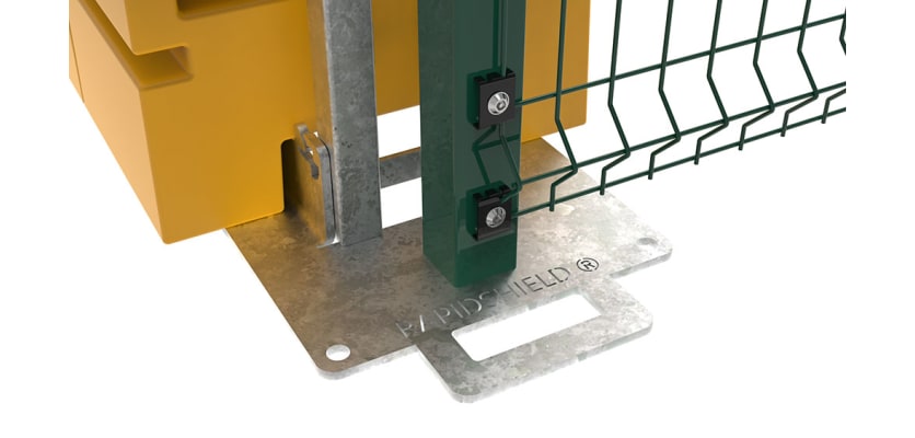 Durable 2.4m RapidShield V Mesh Fence System