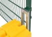 Image showing how the ballast system attaches to the Rapidshield 868 Mesh in Green