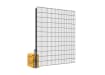 2.4m High RapidShield 868 Mesh Fencing with Ballast system - Black