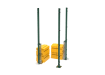 RapidShield 2.0m High Corner Posts and Ballast System - Green Powder Coated Finish