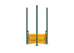 RapidShield 2.0m Corner Post Kits with ballast block system - Green
