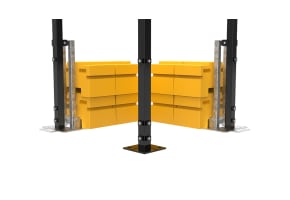 RapidShield® 2.0m V Mesh and 358 Mesh Corner Post Kit