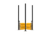 RapidShield 2.0m Corner Post Kits with ballast block system - Black 