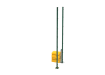 RapidShield 3.0m High Corner Posts and Ballast System - Green Powder Coated Finish