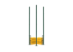 RapidShield 3.0m Corner Post Kits with ballast block system - Green