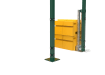 3.0m High RapidShield Corner Post Systems - Green Powder Coated Finish