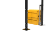 3.0m High RapidShield Corner Post Systems - Black Powder Coated Finish