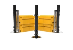 RapidShield® 1.8m 868 Mesh Corner Post Kit