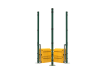 RapidShield 1.8m High 868 Mesh Corner Post Kits with ballast block system - Green