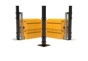  RapidShield® 2.4m 868 Mesh Corner Post Kit