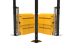RapidShield V Mesh Fencing Corner Posts and Ballast System 