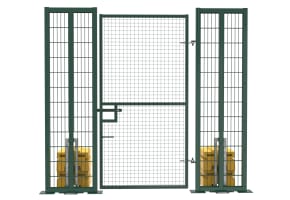 RapidShield® 2.4m High  x 1.2m Wide Single Leaf Gate Kit