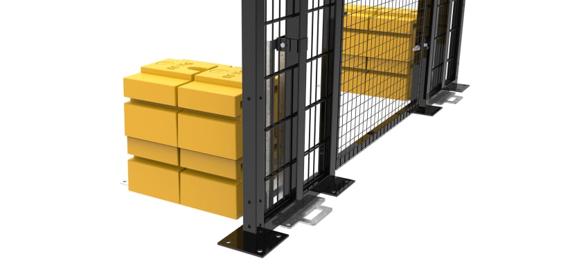 RapidShield Security Gate Kit 2.4m x 1.2m