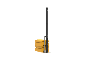 RapidShield® 2.0m 868 Mesh End Post Kit