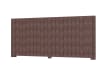 Brown Recycled Plastic Closed Board Fencing System