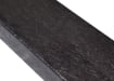 Close up of the black finish 