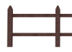 Brown 1.7m Recycled Plastic Mortised Post
