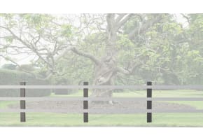 1.7m Recycled Plastic Post to suit 1.2m Post and Rail System