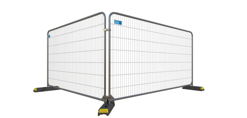 Temporary Fencing Couplers and Feet