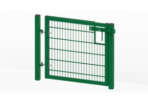   1.5m High x 1.0m Wide Twin Mesh Single Leaf Gate Kit 