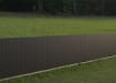 Weather-Resistant 1.1m Plastic Pale for Closed Board Fence