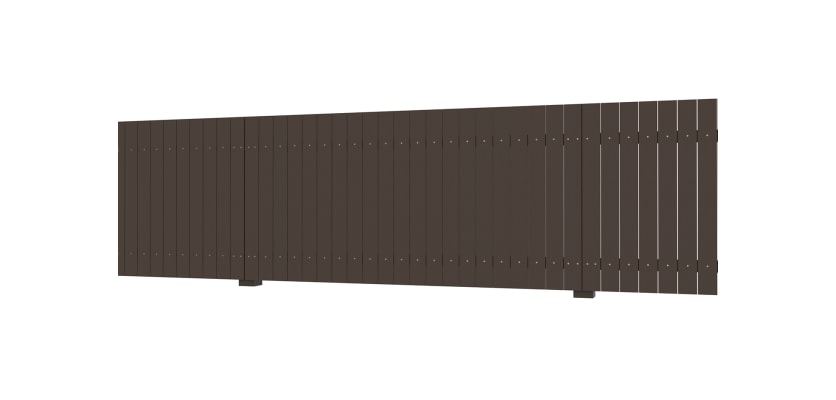 Sustainable 1.1m Recycled Fencing Pale for Outdoor Use