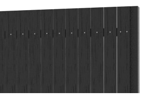 1.4m Recycled Plastic Pale for 1.5m High Closed Board Fencing System