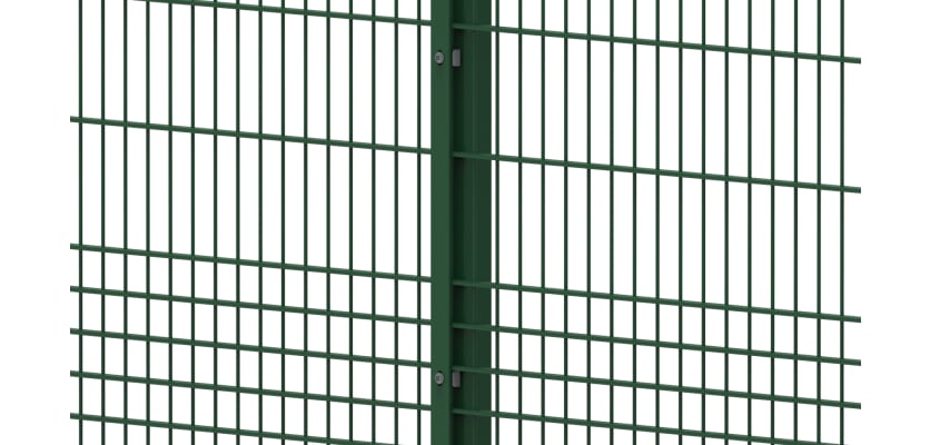 Green Rebound Mesh Clamp Bar Post