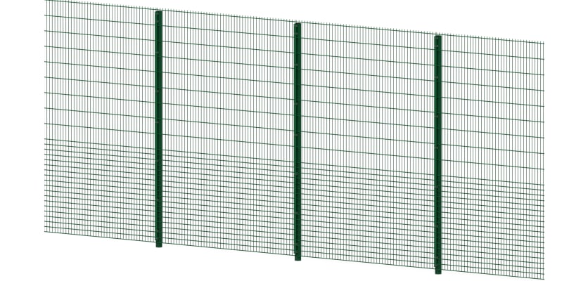 4.8m High 868 Rebound Mesh Clamp Bar Post Kit