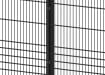 Black Rebound Mesh Clamp Bar Post