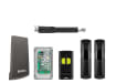 All of the components that come with the KSTOM402ME Telescopic Single Leaf Swing Gate Operator Kit