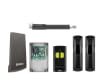 All of the items that are included in the KSTOM50M Telescopic Single Leaf Swing Gate Operator Kit 
