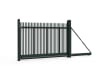 Robust Manual Palisade Gate for Wide Openings