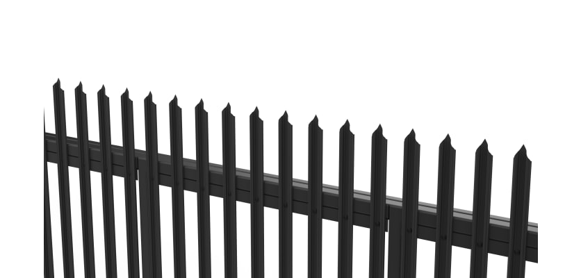 FFL 130 Manual Palisade Cantilever Gate 5.5m Wide
