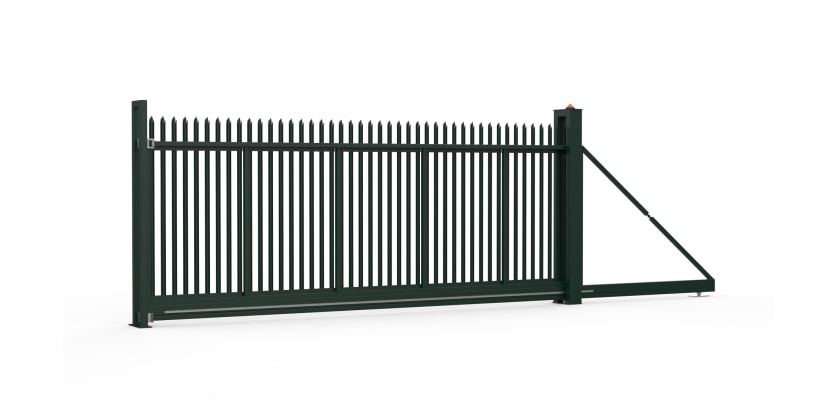 FFL 200 Manual Palisade Cantilever Gate 12.0m Wide