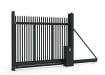 FFL 95 automated palisade cantilever gate 3.5m wide