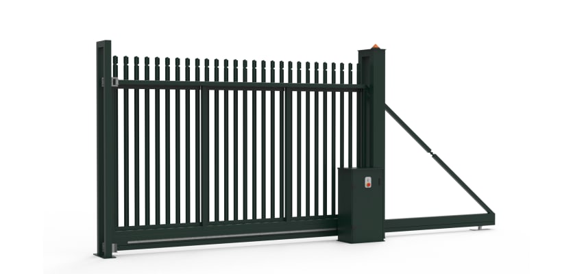 Reliable 3.5m palisade cantilever gate automation system