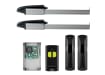 All of the components that are included in the CAB Hydro KHD 18AC Hydraulic Double Leaf Gate Operator Kit 