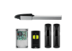 All of the items included with the CAB Hydro KSHD 30 Single Leaf Gate Operator Kit 