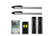 All of the components which are included with the CAB Hydro KHD 35AC Hydraulic Double Leaf Swing Gate Operator Kit