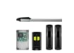 All of the components which are included in the CAN Hydro KSHD 50AC Hydraulic Single Leaf Gate Operator Kit 