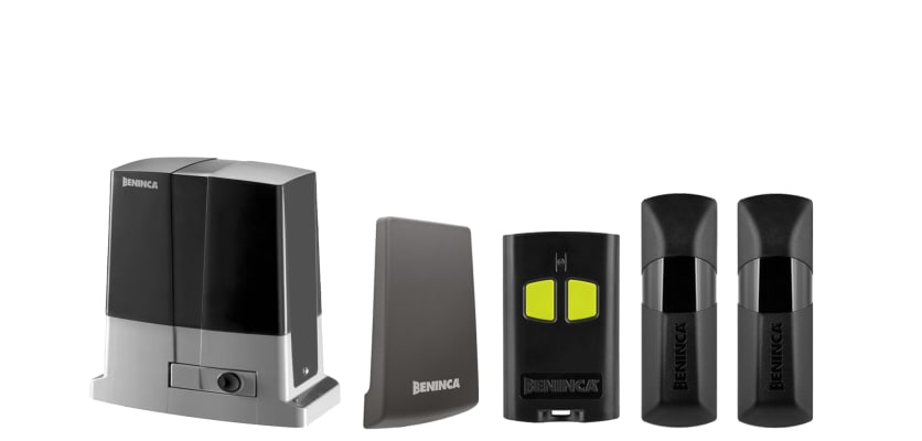 Components of KBULL424SE Sliding Gate Kit