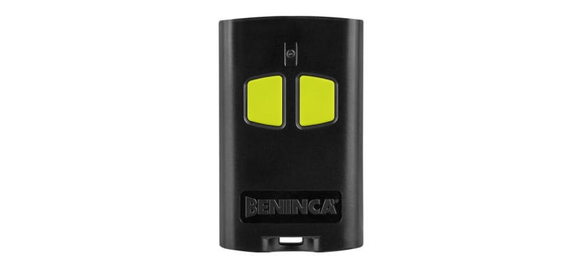 TO.GO2VA Two Button Dual Code Transmitter with two yellow buttons