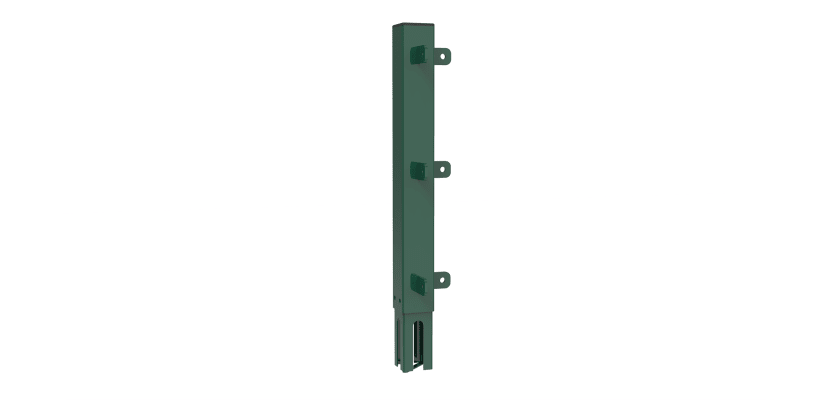 Straight Barbed Wire Bracket for Durable Mesh Fencing