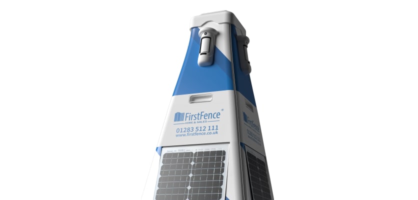 A front view of the RapiDetect Module showing the Solar Panel 