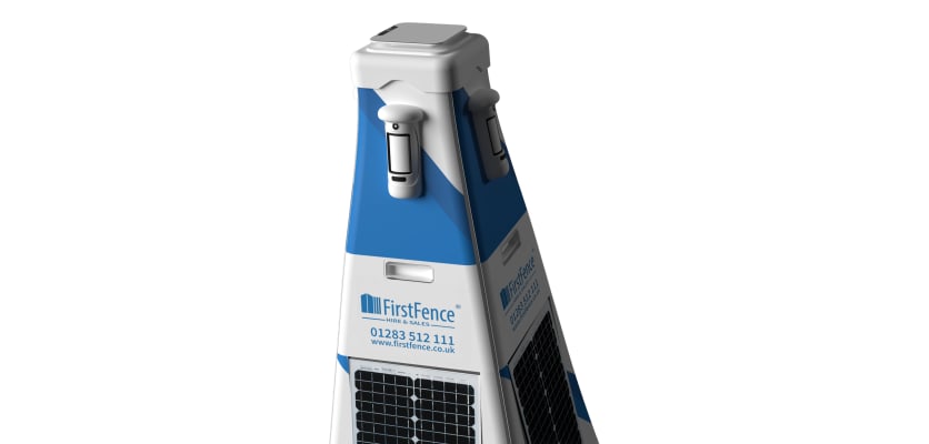A Top Angled view of the detection sensors on the Intrusion Detection Module 